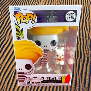 Jack with zero funko # 1470 (nib) With pop protector
